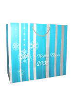 Plain or Ribbed Luxury Carrier Bags Collection